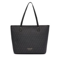 Torebka Liu Jo. Czarne torebki klasyczne Liu Jo, bez wzorów, bez dodatków. Za 599.99 zł.