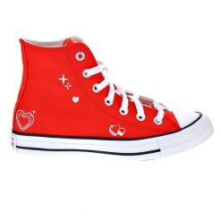 Trampki damskie Converse Chuck Taylor All Star Y2K Heart. Czerwone trampki Converse, bez wzorów, bez zapięcia. Za 229.99 zł.