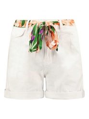 Geographical Norway Szorty "Padena" w kolorze białym rozmiar: XXL. Białe szorty Geographical Norway, bez wzorów, z tkaniny. Za 48.39 zł.