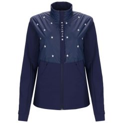 Kurtka na narty biegowe damska Maloja W'S RibiselM. Niebieskie kurtki sportowe Maloja, na zimę, s, bez wzorów, bez kaptura, narciarskie. Za 359.99 zł.