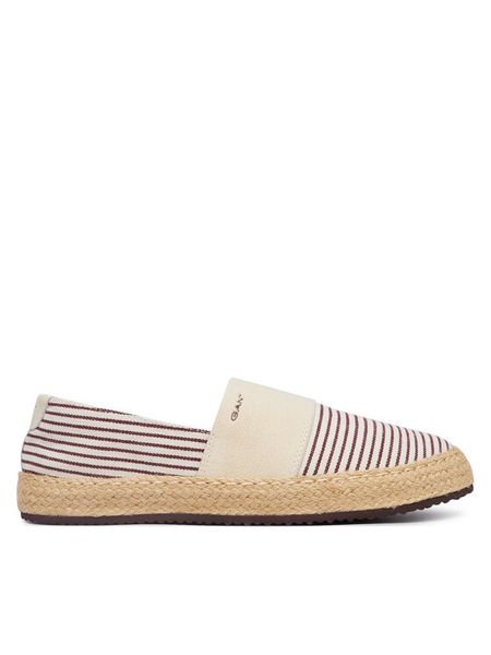Gant Espadryle 32568322 Biały. Białe espadryle GANT, bez wzorów, z materiału, bez obcasa, bez zapięcia. Za 369.99 zł.
