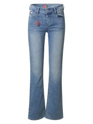 Timezone Dżinsy "Lisa" - Slim fit - w kolorze niebieskim rozmiar: W28/L32. Niebieskie jeansy Timezone, l, bez wzorów. Za 189.95 zł.