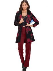 Heine Kardigan w kolorze czarno-czerwonym rozmiar: 40. Czarne kardigany Heine, bez wzorów. Za 113.99 zł.