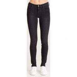 JEANSY BOTTOM UP SLIM FIT LIU JO. Czarne jeansy Liu Jo, z aplikacjami. Za 749.00 zł.