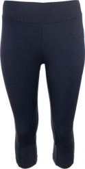 Legginsy 3/4 Tempura damskie Athl. dpt Navy Blue. Czarne legginsy VOXOM, s, bez wzorów, z elastanu. Za 145.99 zł.
