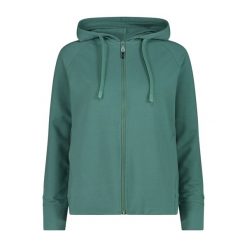 Bluza damska CMP. Niebieskie bluzy sportowe CMP, bez wzorów, bez kaptura. Za 179.99 zł.