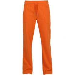 Elegancka Pomarańczowa Sukienka Lea L. dla Kobiet. Brązowe spodnie dresowe THE RUNNING REPUBLIC, l, bez wzorów, z bawełny, trekkingowe. Za 145.99 zł.
