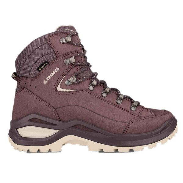 Buty turystyczne damskie wysokie Lowa Renegade Evo GTX Mid. Czerwone trekkingi Lowa, z materiału, za kostkę, trekkingowe. Za 944.99 zł.