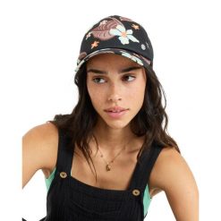 Czapka Trucker dla Kobiety BEAUTIFUL MORNING Czarny. Czarne czapki Roxy, bez wzorów, z materiału. Za 129.99 zł.