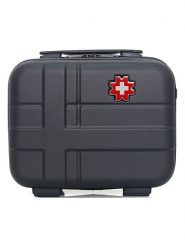 SWISS KOPPER Kosmetyczka "Uster" w kolorze czarnym - 30 x 23 x 16 cm rozmiar: onesize. Czarne kufry i kosmetyczki SWISS KOPPER, bez wzorów, z materiału, bez dodatków. Za 73.99 zł.