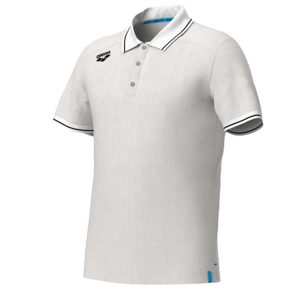 Koszulka polo Arena Team Polo shirt Solid Cotton. Białe bluzki Arena, xl, bez wzorów, z bawełny, bez kołnierzyka, bez ramiączek. Za 239.00 zł.