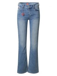 Timezone Dżinsy "Lisa" - Slim fit - w kolorze niebieskim rozmiar: W28/L32. Niebieskie jeansy Timezone, l, bez wzorów. Za 201.55 zł.