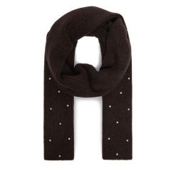 Szalik Nine West. Brązowe szaliki Nine West, bez wzorów. Za 79.99 zł.