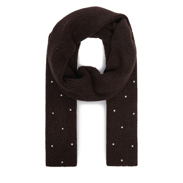Szalik Nine West. Brązowe szaliki Nine West, bez wzorów. Za 79.99 zł.