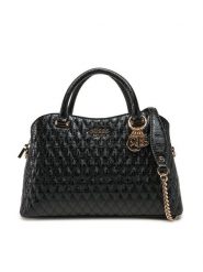 Guess Torebka HWGG96 26060 Czarny. Czarne torebki klasyczne Guess, z aplikacjami, ze skóry, bez dodatków. Za 399.99 zł.