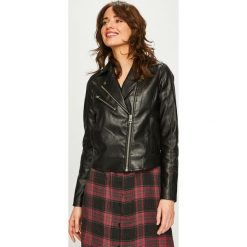 Pepe Jeans - Kurtka. Czarne kurtki Pepe Jeans, l, bez wzorów, z bawełny, bez kaptura. W wyprzedaży za 299.90 zł.