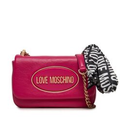 Torebka LOVE MOSCHINO. Czerwone torebki klasyczne Love Moschino, bez wzorów, bez dodatków. Za 769.99 zł.