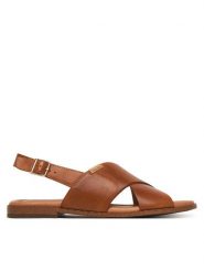 Pikolinos Sandały Algar W0X-0576 Brązowy. Brązowe sandały Pikolinos, bez wzorów, ze skóry, bez obcasa, na płaskiej podeszwie, bez zapięcia. Za 489.99 zł.