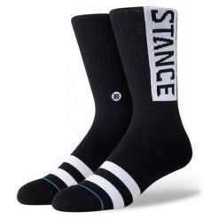 Skarpety turystyczne Stance Og. Czarne skarpety Stance, bez wzorów. Za 38.99 zł.