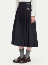 Barbour Spódnica plisowana Delilah LSK0174NY99 Granatowy Relaxed Fit. Niebieskie spódnice Barbour, bez wzorów, z syntetyku, plisowane. Za 789.99 zł.