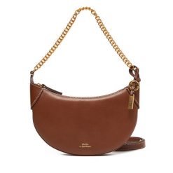 Torebka Polo Ralph Lauren. Brązowe torebki klasyczne Polo Ralph Lauren, bez wzorów, bez dodatków. Za 1,799.00 zł.