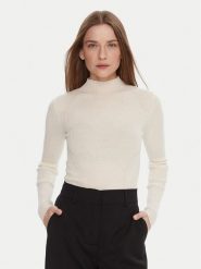 TWINSET Sweter 252TT3111 Écru Slim Fit. Swetry Twinset, xs, bez wzorów, z wełny, bez ramiączek. Za 649.99 zł.