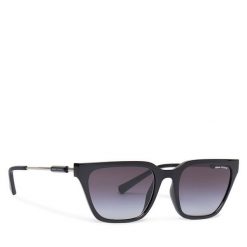 Okulary przeciwsłoneczne Armani Exchange. Czarne okulary przeciwsłoneczne Armani Exchange, bez wzorów. Za 389.99 zł.