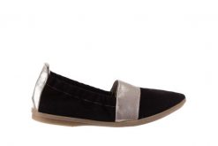 Baleriny Bayla-076 1627 Z Czarny, Skóra naturalna - 36. Czarne baleriny Bayla, bez wzorów, ze skóry, bez obcasa. W wyprzedaży za 49.00 zł.