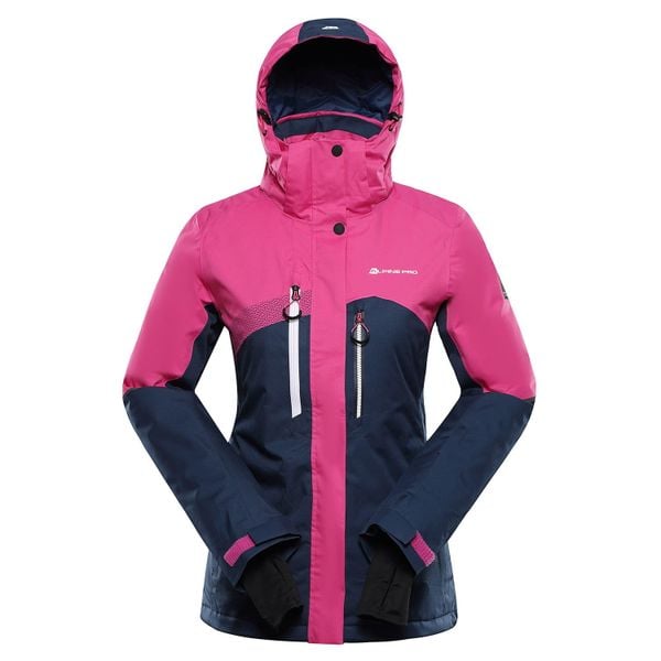 Kurtka damska narciarska snowboardowa 15.000 Alpine Pro Deara 2. Czerwone kurtki narciarskie Alpine Pro, bez wzorów, bez kaptura, narciarskie. W wyprzedaży za 939.00 zł.