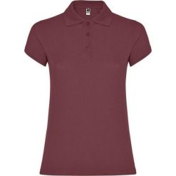 Damska Koszulka Polo W Gwiazdki. Czerwone koszulki polo ROLY, bez wzorów, bez ramiączek. Za 60.99 zł.