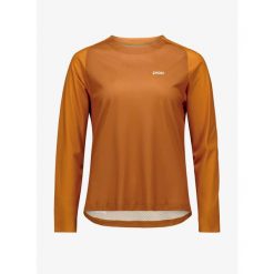Bluza rowerowa damska POC Motion Air L/S Jersey. Brązowe bluzy POC, l, bez wzorów, z jersey, bez kaptura. Za 305.99 zł.