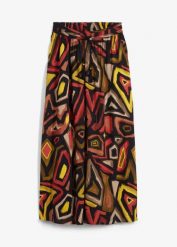 Spódnica maxi z lejącej wiskozy. Czerwone spódnice bonprix, bez wzorów, z wiskozy, eleganckie, maxi. Za 59.99 zł.