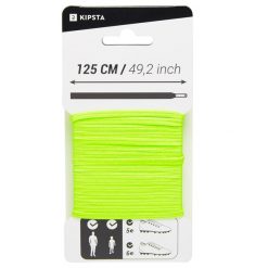Sznurowadła sportowe Kipsta. Zielone obuwie sportowe KIPSTA, z materiału, bez zapięcia, do piłki nożnej. Za 15.99 zł.
