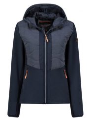 Geographical Norway Kurtka "Tignes" w kolorze granatowym rozmiar: XXL. Niebieskie kurtki sportowe Geographical Norway, xxl, bez wzorów, bez kaptura, outdoorowe. Za 151.90 zł.