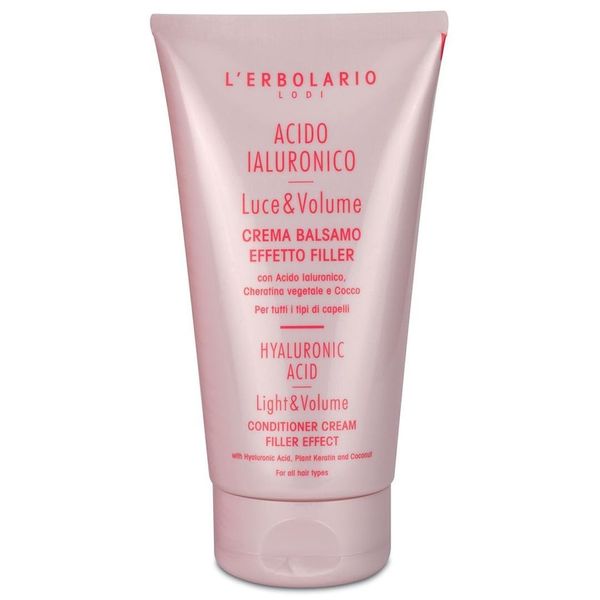 L'erbolario Acido Ialuronico Luce e Volume - Odżywka w kremie z efektem wypełnienia do wszystkich rodzajów włosów Odżywki do włosów 150 ml. Odżywki do włosów Lerbolario. Za 70.11 zł.