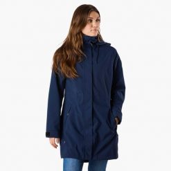 Parka narciarska damska Swedemount Vinga Parka wodoodporna. Niebieskie parki SWEDEMOUNT, na zimę, sportowe, bez kaptura. Za 499.99 zł.