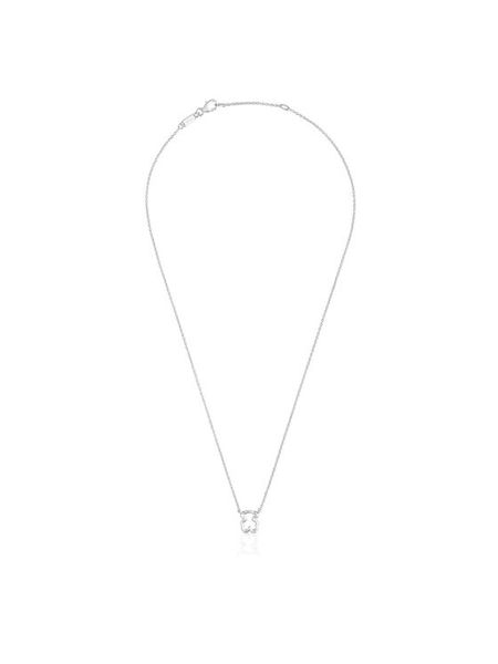 TOUS Naszyjnik New Silueta 1004439100 Srebrny. Szare naszyjniki Tous, srebrne. Za 449.99 zł.