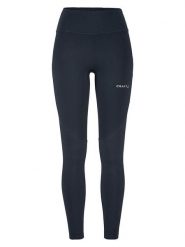 Craft Legginsy sportowe "ADV Essence Warm" w kolorze granatowym rozmiar: XS. Niebieskie legginsy Craft, xs, bez wzorów, z podwyższonym stanem. Za 113.99 zł.