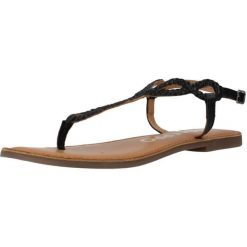 Sandały damskie Gioseppo MERIGNAS (69111-P-Black). Czarne sandały Gioseppo, bez wzorów, sportowe, bez obcasa, bez zapięcia. Za 179.00 zł.