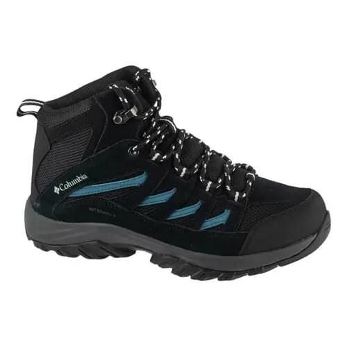 Buty trekkingowe damskie Columbia 2099861012. Czarne trekkingi Columbia, z materiału, za kostkę, trekkingowe. Za 399.99 zł.