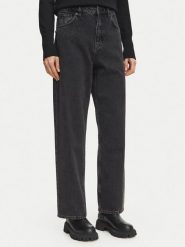 HUGO Jeansy 50567305 Czarny Straight Leg. Czarne jeansy Hugo, bez wzorów. Za 399.99 zł.