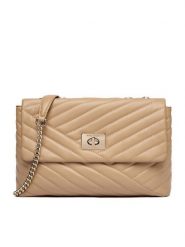 Nine West Torebka CEO-SUSAN-LA513-561 Beżowy. Brązowe torebki klasyczne Nine West, bez wzorów, z materiału, bez dodatków. Za 199.99 zł.