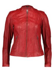 7eleven Skórzana kurtka "Colin" w kolorze czerwonym rozmiar: 40. Czerwone kurtki 7eleven, bez wzorów, ze skóry, bez kaptura. Za 434.99 zł.