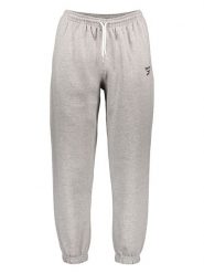 Reebok Spodnie dresowe w kolorze szarym rozmiar: L. Szare spodnie dresowe Reebok, l, bez wzorów, z dresówki. Za 70.41 zł.