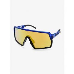 Okulary rowerowe Rudy Project Kelion - crystal blue/multilaser yellow. Niebieskie okulary przeciwsłoneczne Rudy Project, bez wzorów, sportowe. Za 940.00 zł.
