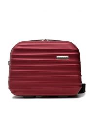 WITTCHEN Kuferek 56-3A-314-31 Bordowy. Czerwone torebki klasyczne Wittchen, bez wzorów, z tworzywa sztucznego, bez dodatków. Za 159.99 zł.