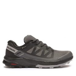 Trekkingi Salomon. Czarne trekkingi Salomon, z gore-texu, trekkingowe. Za 689.99 zł.