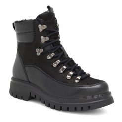 Trapery Lasocki. Czarne botki Lasocki. Za 279.99 zł.