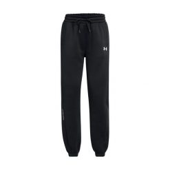 Spodnie sportowe damskie Under Armour Fleece®. Czarne spodnie dresowe Under Armour, bez wzorów. W wyprzedaży za 221.60 zł.