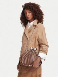 Weekend Max Mara Torebka Milvanew 2625516154600 Brązowy. Brązowe torebki klasyczne Weekend Max Mara, bez wzorów, ze skóry, bez dodatków. Za 2,084.00 zł.